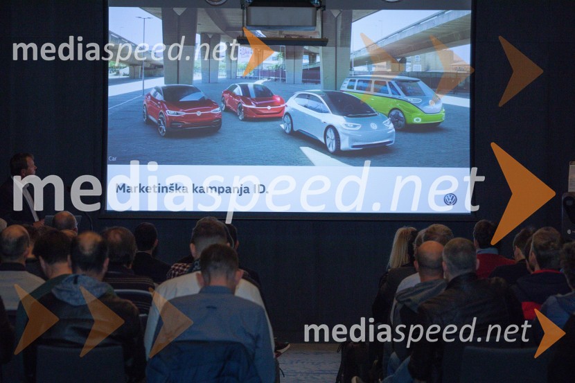 Tiskovna konferenca o električni prihodnosti znamke Volkswagen