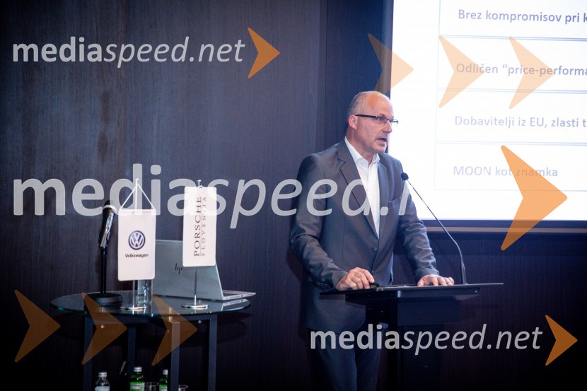 Tiskovna konferenca o električni prihodnosti znamke Volkswagen