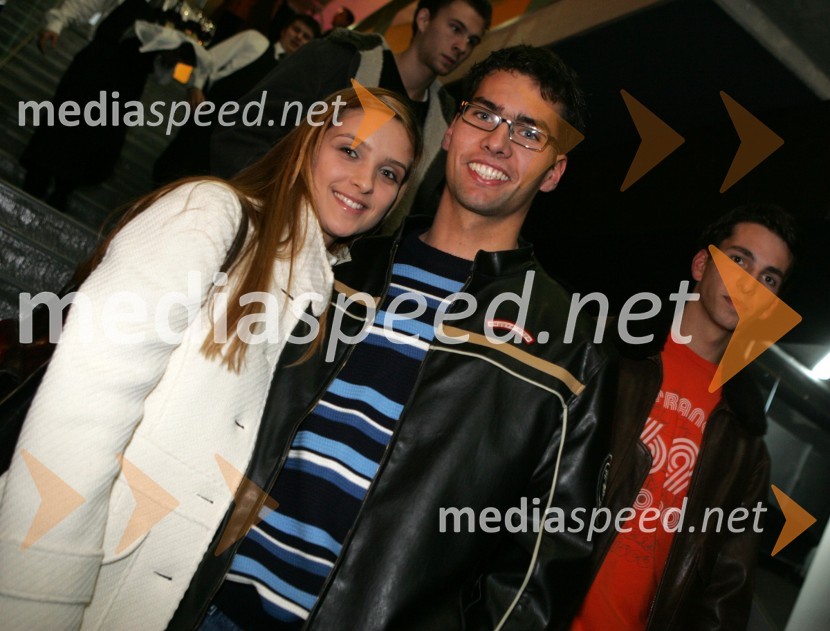 Rok Florjančič s spremljevalkoOtvoritev lokalov Samsara, Kolosej Maribor