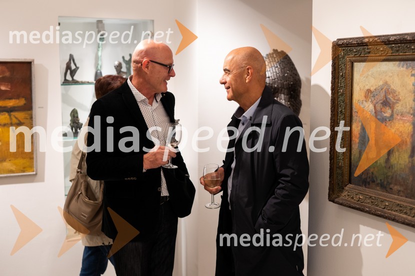  Emil Šarkanj, lastnik Galerije Hest, nekdanji predsednik Rotary kluba Maribor;  Tone Strnad, direktor, družba Medis d.o.o., nadzorni odbor, Slovensko-nemška gospodarska zbornicaGalerija Hest, 30 let delovanja tudi v Ljubljani