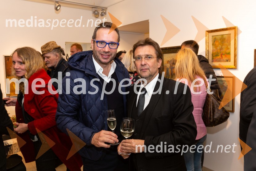  Duša Jesih, umetnica;  Zoran Đukić, direktor Stoja Trade d.o.o.;  Roman Uranjek, IRWINGalerija Hest, 30 let delovanja tudi v Ljubljani