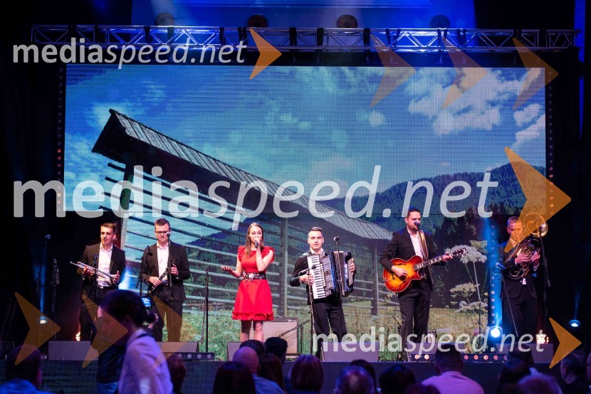  Mihael Taužič, ansambel Prisrčniki;  Michael Kirbiš, ansambel Prisrčniki;  Tina Vinter, ansambel Prisrčniki;  Danijel Kosi, ansambel Prisrčniki;  Tomaž Marko, ansambel Prisrčniki;  Nejc Težak, ansambel PrisrčnikiVolkswagen Špila, finalni koncert