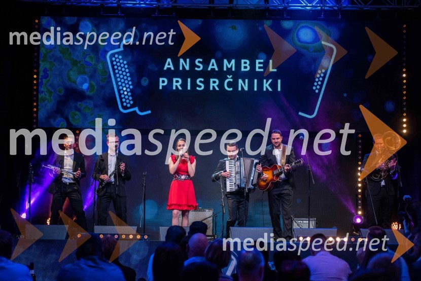  Mihael Taužič, ansambel Prisrčniki;  Michael Kirbiš, ansambel Prisrčniki;  Tina Vinter, ansambel Prisrčniki;  Danijel Kosi, ansambel Prisrčniki;  Tomaž Marko, ansambel Prisrčniki;  Nejc Težak, ansambel PrisrčnikiVolkswagen Špila, finalni koncert