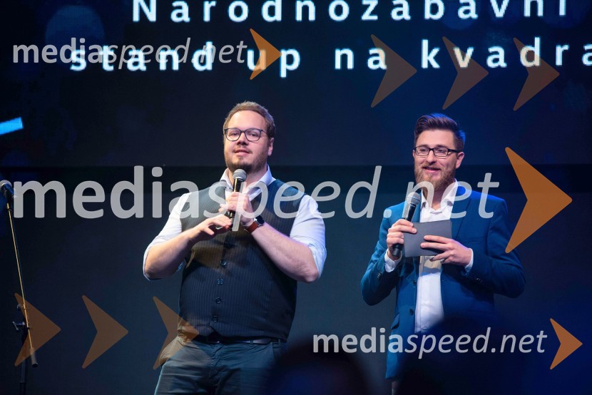  Sašo Stare, stand up komik, voditelj;  Gašper Bergant, stand up komikVolkswagen Špila, finalni koncert