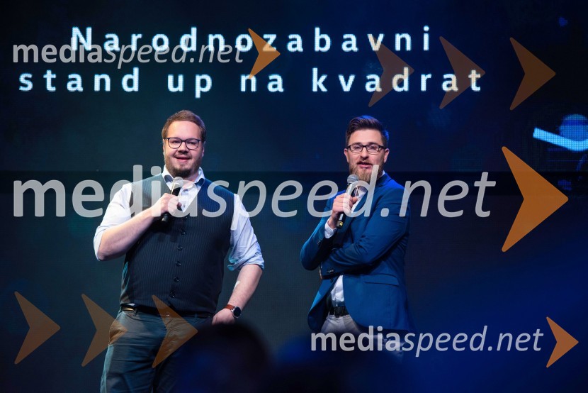  Sašo Stare, stand up komik, voditelj;  Gašper Bergant, stand up komikVolkswagen Špila, finalni koncert