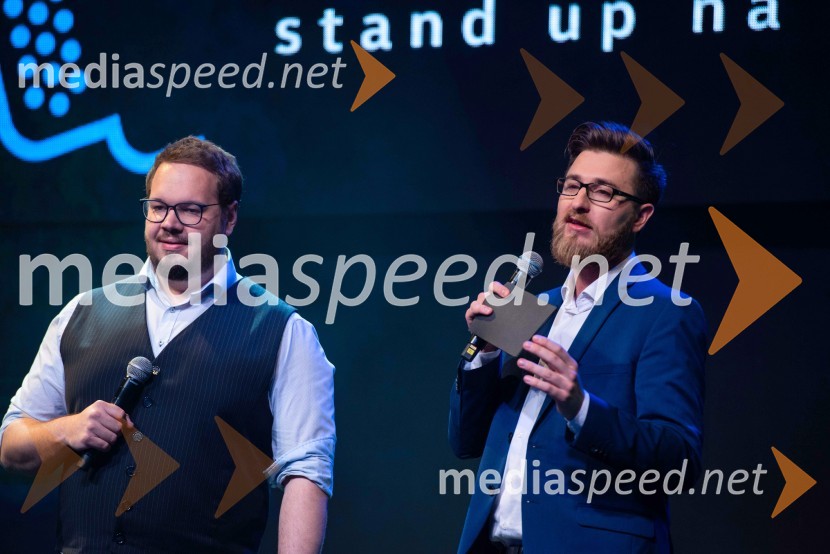  Sašo Stare, stand up komik, voditelj;  Gašper Bergant, stand up komikVolkswagen Špila, finalni koncert