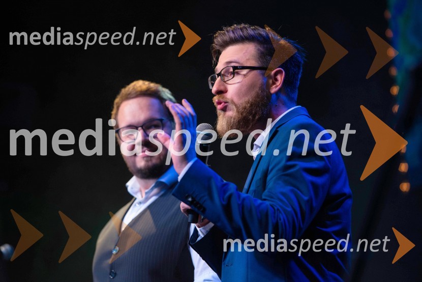  Sašo Stare, stand up komik, voditelj;  Gašper Bergant, stand up komikVolkswagen Špila, finalni koncert