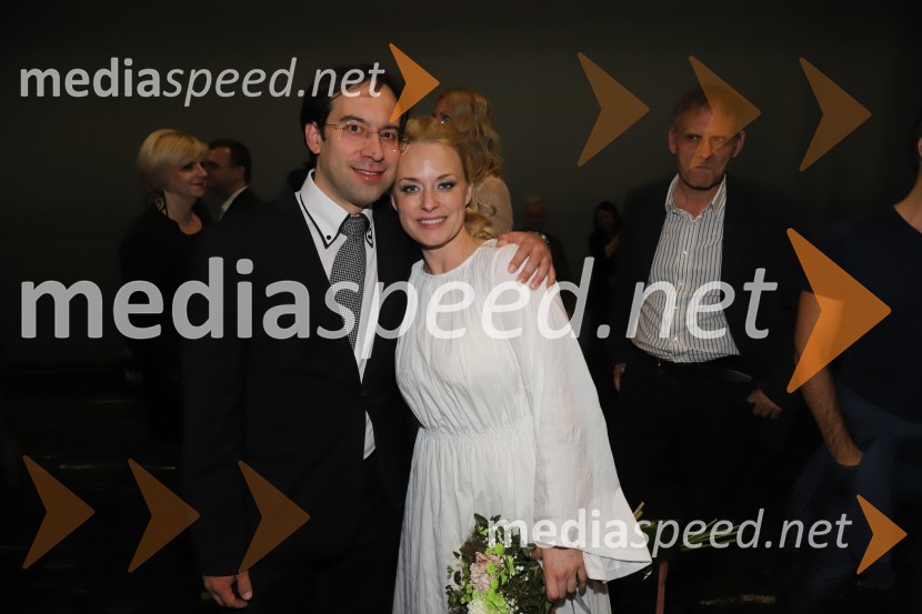  Simon Krečič, umetniški in glasbeni direktor Opere SNG Maribor;  Sabina  Cvilak, operna pevkaFaust, premiera opere SNG Maribor