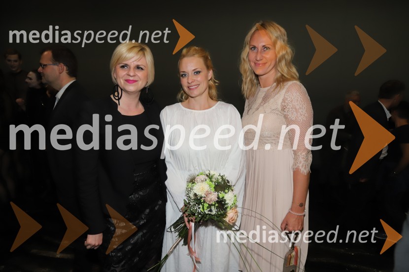  Darja Čižek, marketing SNG Maribor;  Sabina  Cvilak, operna pevka;  Mateja Kožuh, producentka Opere in Baleta SNG MariborFaust, premiera opere SNG Maribor