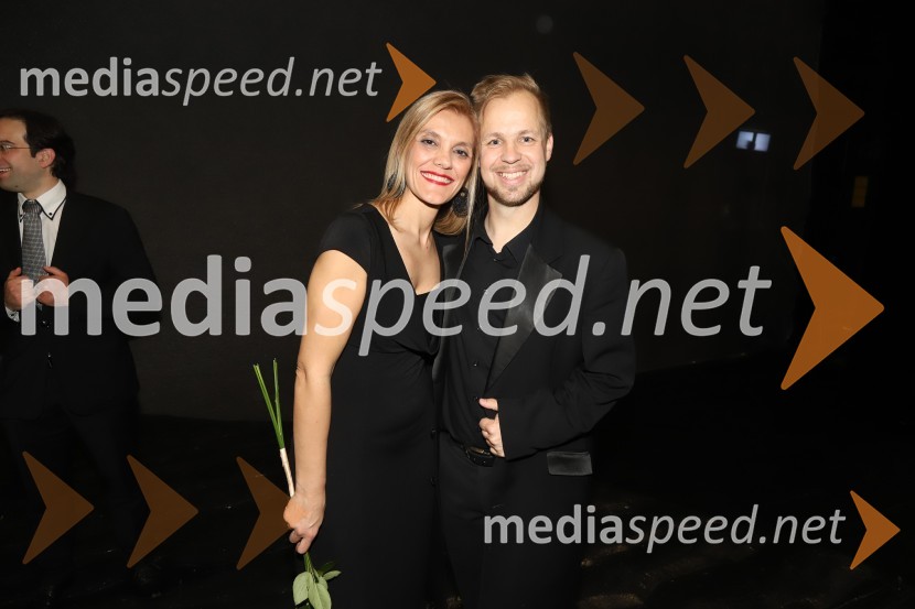  Daniela Zedda, asistentka režiserja;  Martin Sušnik, operni solistFaust, premiera opere SNG Maribor