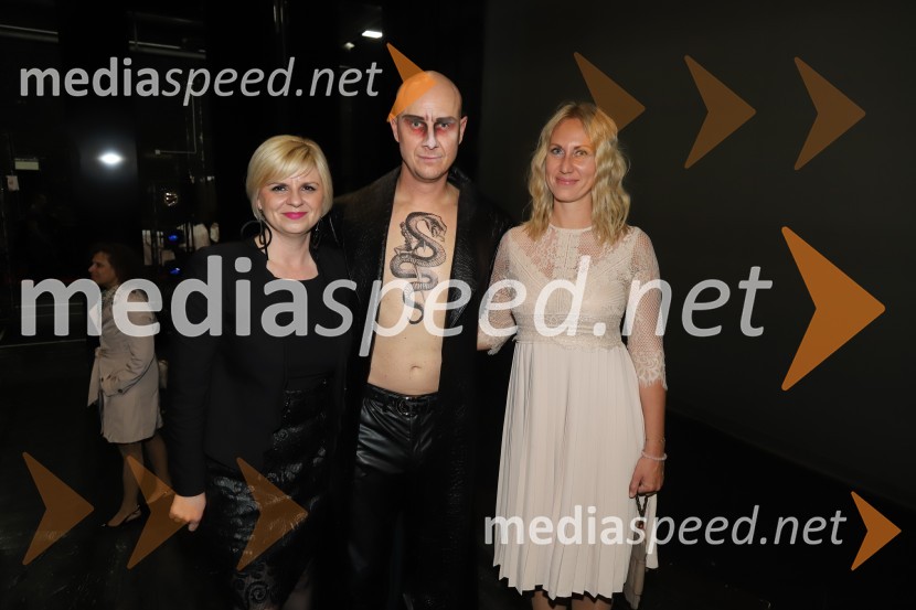  Darja Čižek, marketing SNG Maribor;  Peter Martinčič, operni pevec;  Mateja Kožuh, producentka Opere in Baleta SNG MariborFaust, premiera opere SNG Maribor