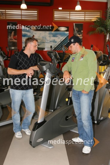 Ervin Dragšič, košarkar in Mitja Dragšič, smučarMitja in Ervin Dragšič