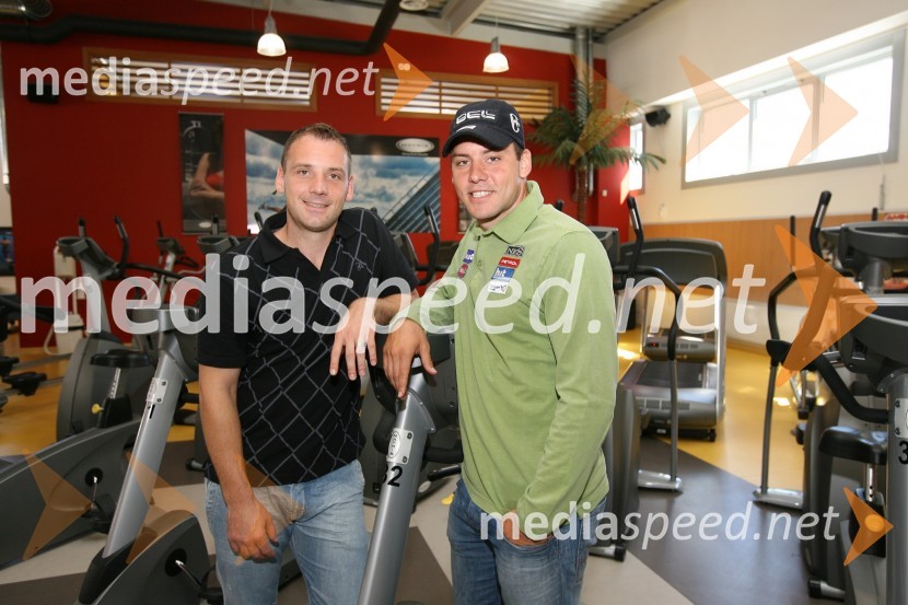 Ervin Dragšič, košarkar in Mitja Dragšič, smučarMitja in Ervin Dragšič