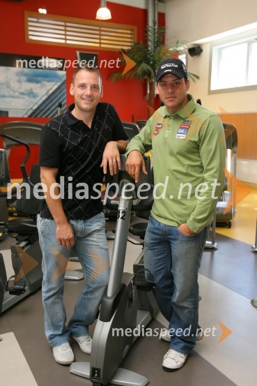 Ervin Dragšič, košarkar in Mitja Dragšič, smučarMitja in Ervin Dragšič