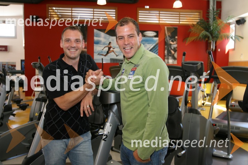 Ervin Dragšič, košarkar in Mitja Dragšič, smučarMitja in Ervin Dragšič