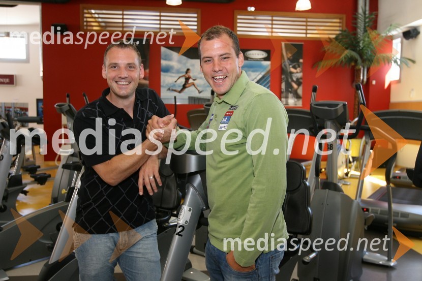 Ervin Dragšič, košarkar in Mitja Dragšič, smučarMitja in Ervin Dragšič