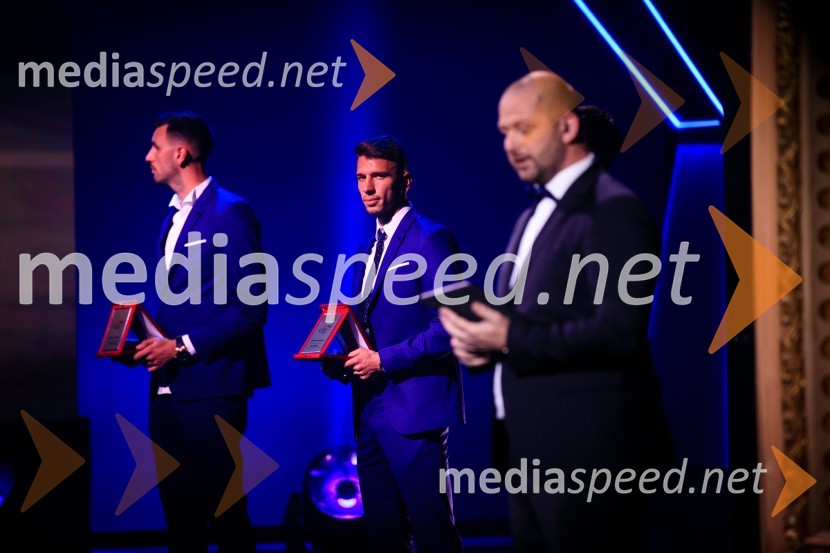  Amir Dervišević, nogometaš, NK Maribor;  Jan Mlakar, nogometaš, NK Maribor;  Dani Bavec, voditelj, igralec, športni komentatorNajboljši nogometaš Rudi Požeg Vancaš, najboljši trener Ante Simundža