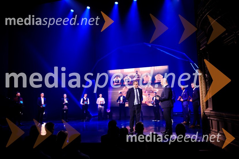  Dejan Stefanović, predsednik sindikata SPINS;  Dani Bavec, voditelj, igralec, športni komentatorNajboljši nogometaš Rudi Požeg Vancaš, najboljši trener Ante Simundža