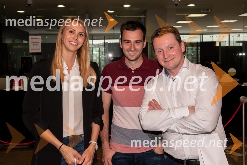  Mihela Planinšec;  Žiga Kos, OK Nova KBM Branik, pomočnik trenerja;  Luka Likovnik, OK Nova KBM Branik, vodja moštvaSprejem odbojkaric klub Nova KBM Branik