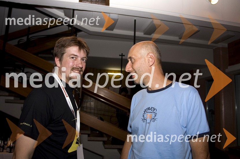 Peter Beznec, organizator in nekdanji član skupine Posodi Mi Jürja in Goran ŠosterGrossmanov festival filma in vina, 3. dan