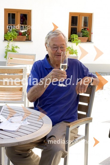 Roger Corman, ameriški producent in režiser s soprogoGrossmanov festival filma in vina, 6. dan