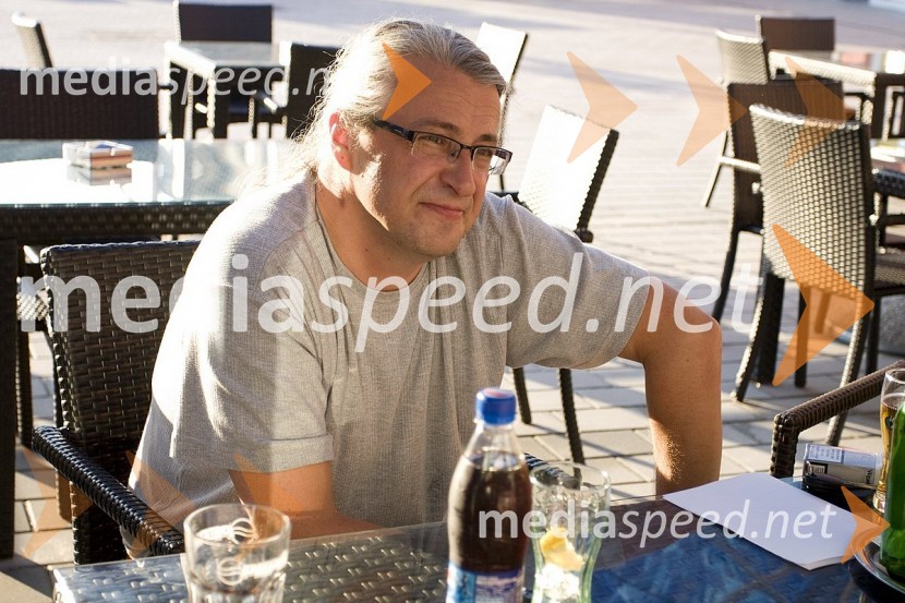 Marcel Štefančič jr., voditelj oddaje Studio CityGrossmanov festival filma in vina, 6. dan