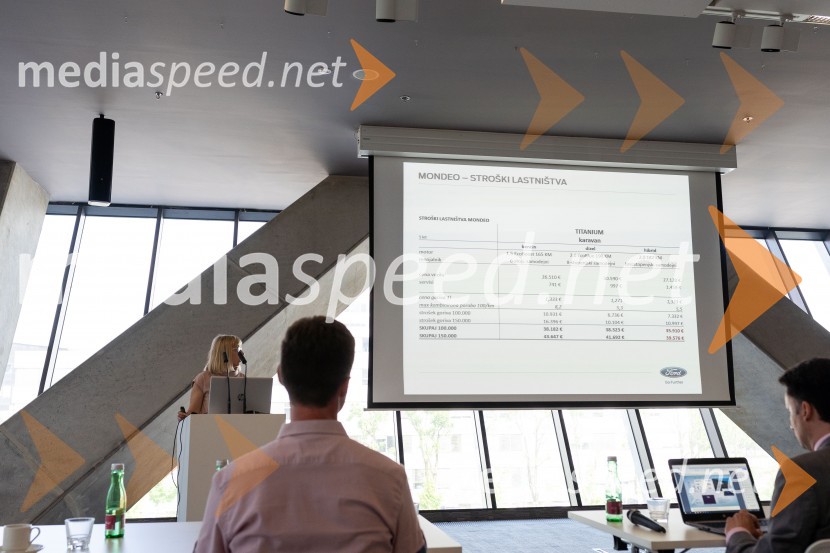 Ford Mondeo hibrid karavan, slovenska predstavitev