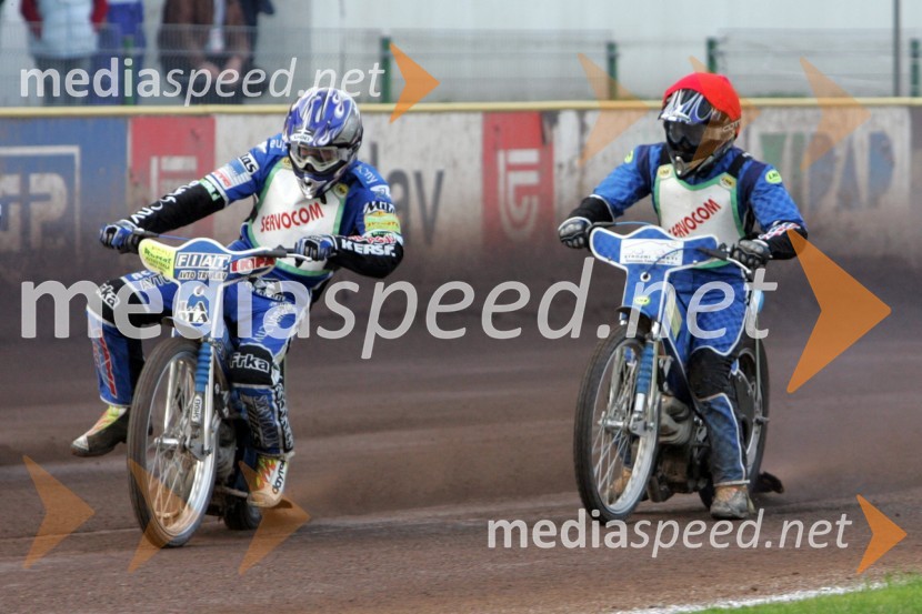 Matej Žagar, AMTK Ljubljana in Matija Duh, AMD KrškoSPEEDWAY, 4. dirka DP ekip