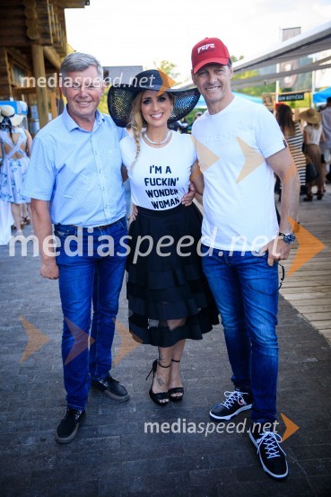  Boris Kopitar, pevec;  Jasmina - Mina Pal, tv voditeljica ;  Jože Potrebuješ, skupina ČukiZvezde pod klobuki 2019