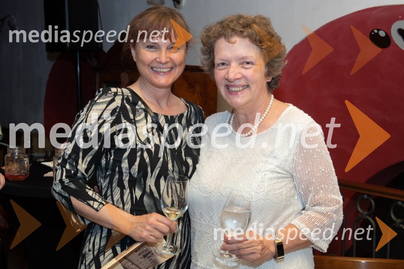  Mihaela Škrlj Brglez, predavateljica VSGT; prof. dr. Sonja Sibila Lebe, Ekonomsko-poslovna fakultetaAmbasadorja VSGT sta Jure Dretnik in Žiga Sledič