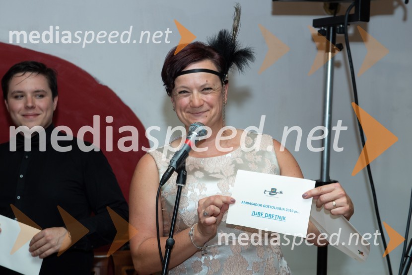 dr. Tanja Angleitner Sagadin, VSGT MariborAmbasadorja VSGT sta Jure Dretnik in Žiga Sledič