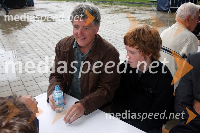 Mio Petek, poslanec SDS s sinomFestival SDS