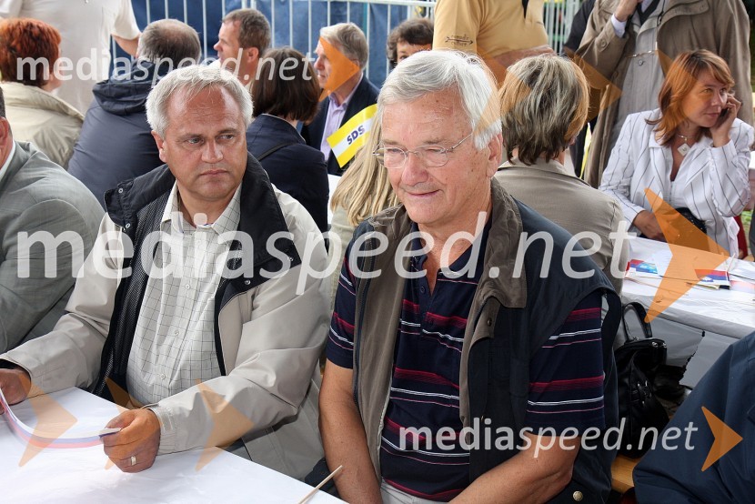 Branko Marinič in Mitja Ljubeljšek, poslanca SDSFestival SDS