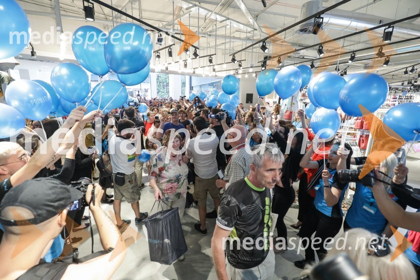 Velika otvoritev Primark Slovenija