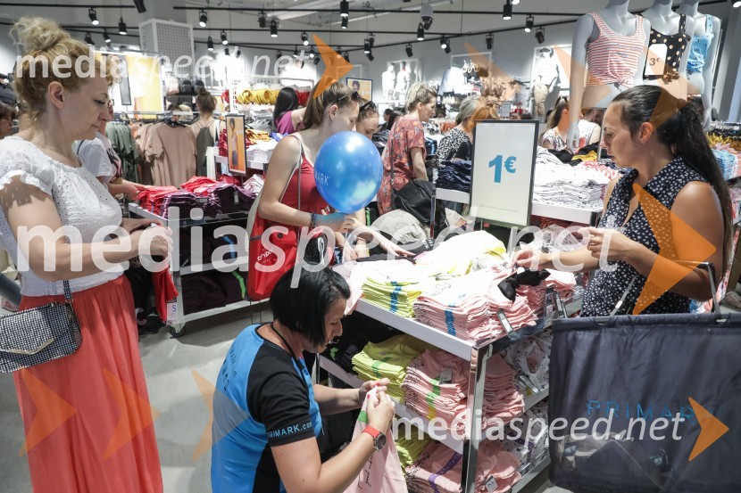 Velika otvoritev Primark Slovenija