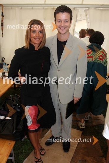 Bernarda Žarn, voditeljica festivala in Boštjan Romih, voditelj festivalaFestival SDS