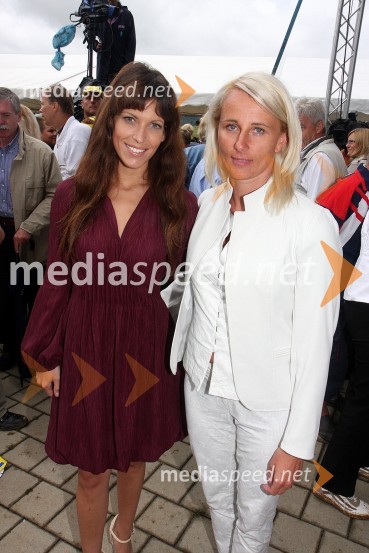 Eva Irgl, poslanka SDS IN Katja Koren Miklavec, nekdanja smučarkaFestival SDS