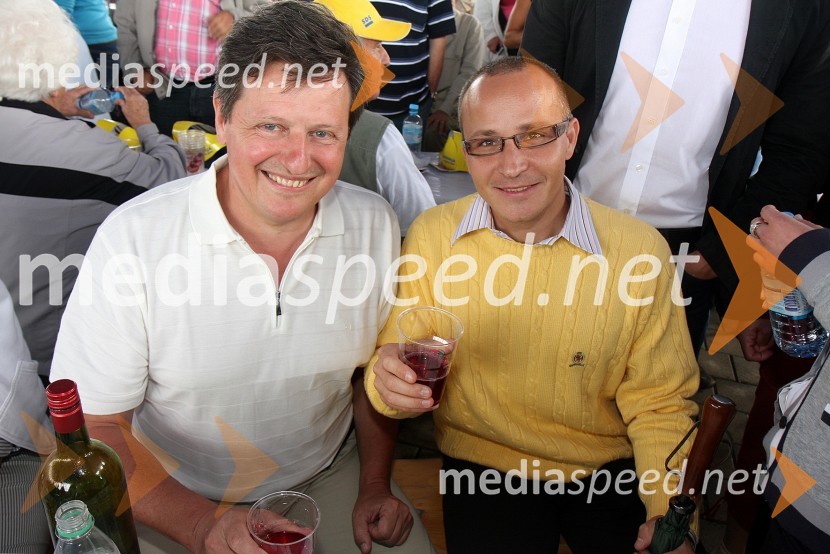 Gregor Pivec, direktor Splošne bolnišnice Maribor in Gregor Jeza, predsednik uprave Hit Šentilj d.d.Festival SDS