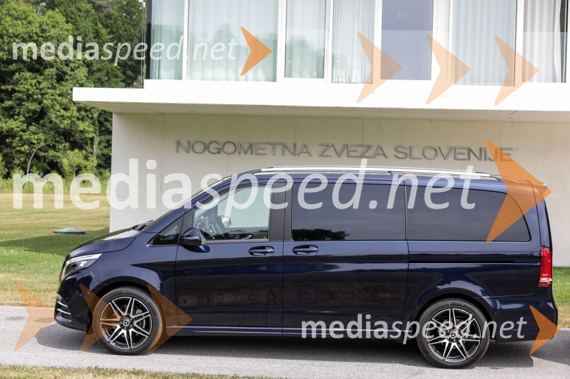 Mercedes-Benz V, slovenska predstavitev