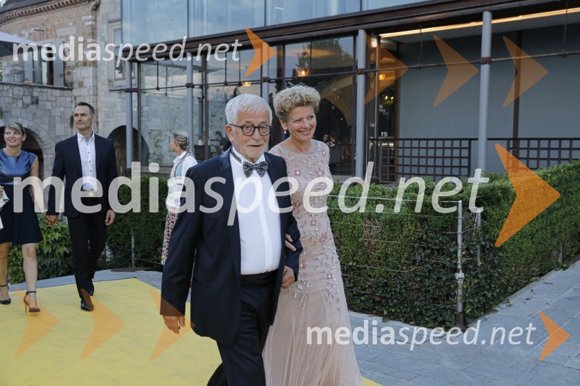 dr. Peter  Čeferin, pravnik, pisatelj;  Rija  Čič, inženirka tekstilne industrijeKresna noč 2019, dobrodelna prireditev Lions kluba Ljubljana