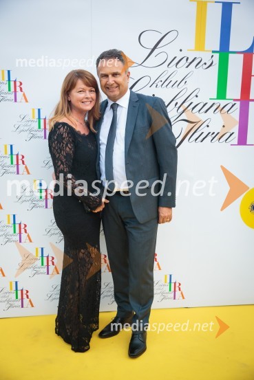  Mirijam  Novak, direktorica, NovaKeramika d.o.o.;  Rajko Novak, direktor - CEO, Smart Com d.o.o.Kresna noč 2019, dobrodelna prireditev Lions kluba Ljubljana