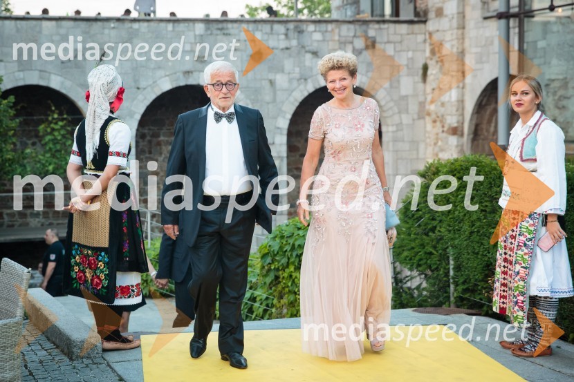 dr. Peter  Čeferin, pravnik, pisatelj;  Rija  Čič, inženirka tekstilne industrijeKresna noč 2019, dobrodelna prireditev Lions kluba Ljubljana