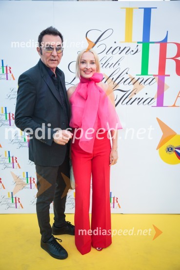  Branko  Đurić - Đuro, igralec;  Tanja Ribič, igralkaKresna noč 2019, dobrodelna prireditev Lions kluba Ljubljana