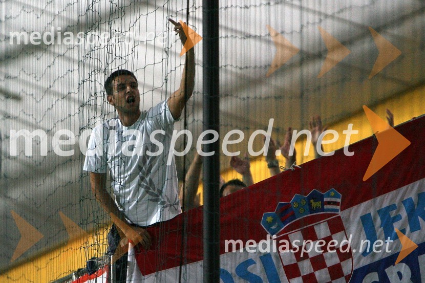 NavijačSlovenija : Hrvaška, nogomet, prijateljska tekma, zakulisje