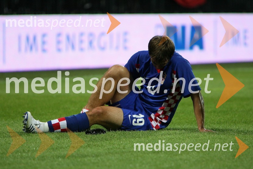 Niko Kranjčar, hrvaški nogometašSlovenija : Hrvaška, nogomet, prijateljska tekma, zakulisje