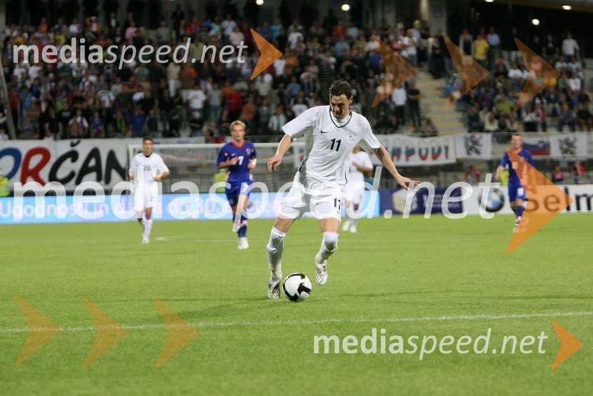 Milivoje Novakovič, slovenski nogometašSlovenija : Hrvaška, nogomet, prijateljska tekma, zakulisje