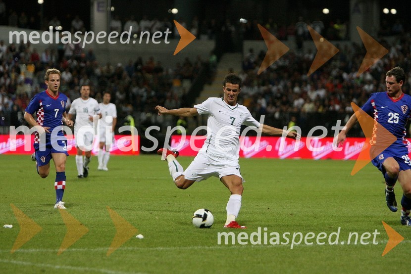 Mirnes Šišič, slovenski nogometašSlovenija : Hrvaška, nogomet, prijateljska tekma, zakulisje