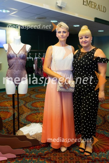  Danica Strgar, produktna vodja perila Lisca Selection in Cheek by Lisca;  Sonja BožičLisca predstavila kolekcijo pomlad - poletje 2020