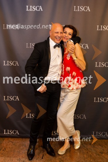  Claus Ostertag, Lisca München;  Tamara Busar, vodja projektov v marketingu, LiscaLisca predstavila kolekcijo pomlad - poletje 2020