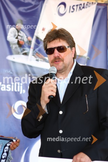 Igor Bavčar, predsednik uprave Istrabenz in nekdanji vodja Odbora za varstvo človekovih pravicSprejem Vasilija Žbogarja v Izoli